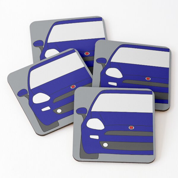 Item preview, Fiat Punto Grande Punto Facelift dark blue color designed and sold by EdimDesign.