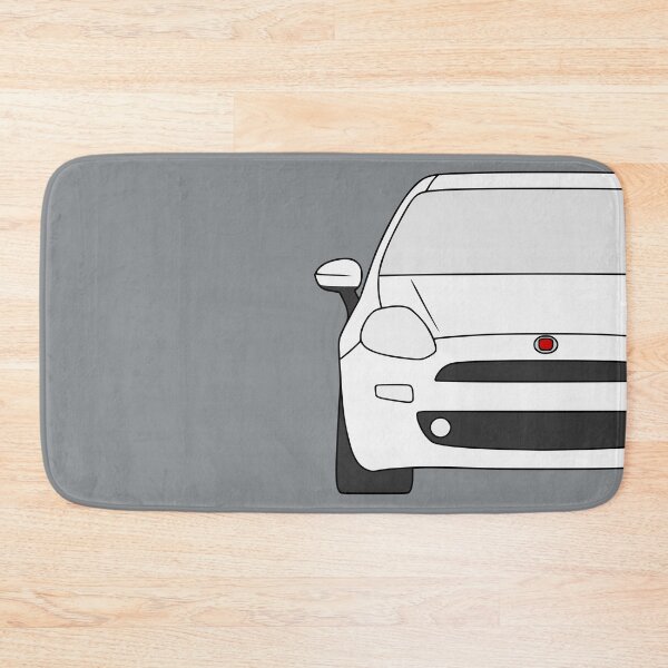 Item preview, Fiat Punto Grande Punto Facelift white color designed and sold by EdimDesign.