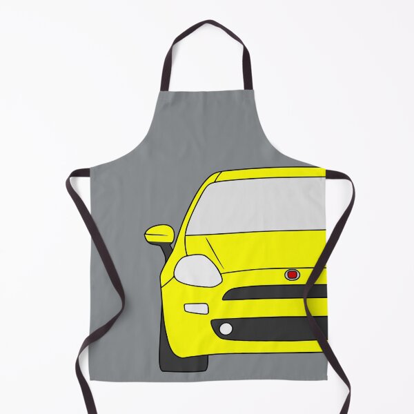 Item preview, Fiat Punto Grande Punto Facelift yellow color designed and sold by EdimDesign.