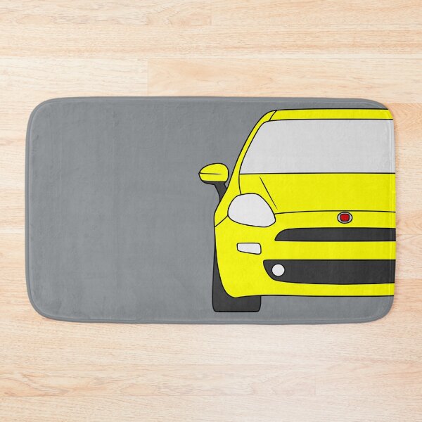 Item preview, Fiat Punto Grande Punto Facelift yellow color designed and sold by EdimDesign.