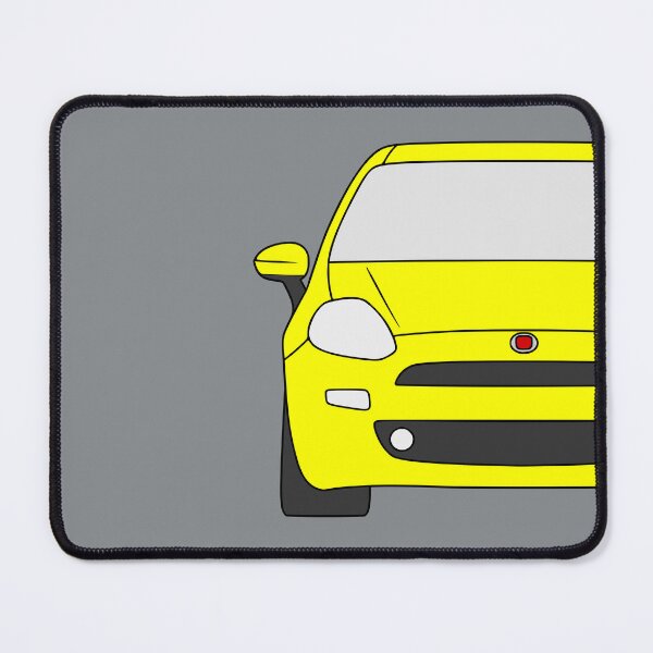 Item preview, Fiat Punto Grande Punto Facelift yellow color designed and sold by EdimDesign.