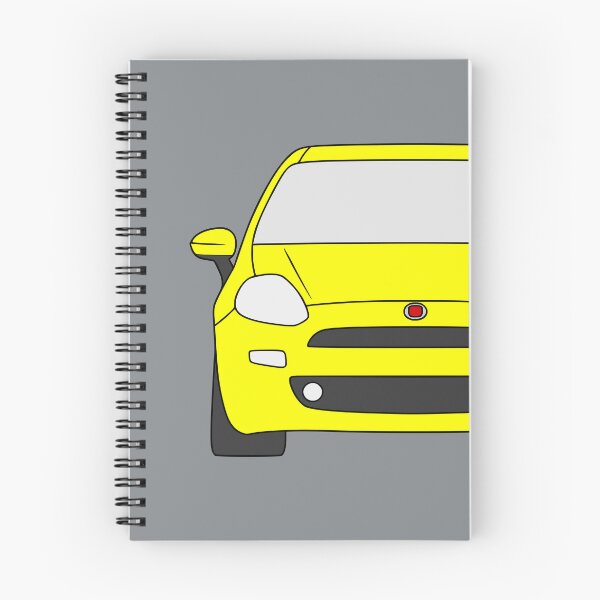 Item preview, Fiat Punto Grande Punto Facelift yellow color designed and sold by EdimDesign.
