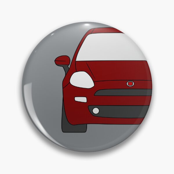 Item preview, Fiat Punto Grande Punto Facelift bordeaux color designed and sold by EdimDesign.