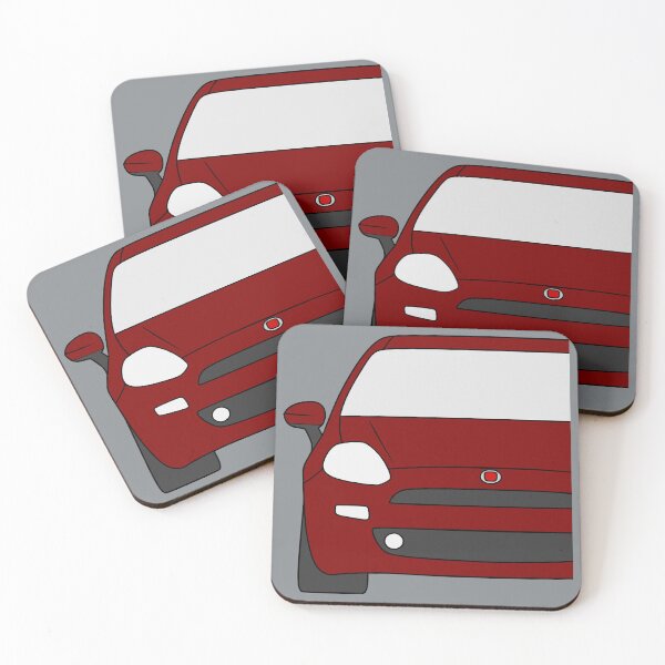 Item preview, Fiat Punto Grande Punto Facelift bordeaux color designed and sold by EdimDesign.