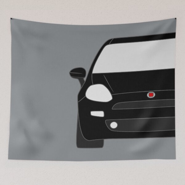 Item preview, Fiat Punto Grande Punto Facelift black color designed and sold by EdimDesign.