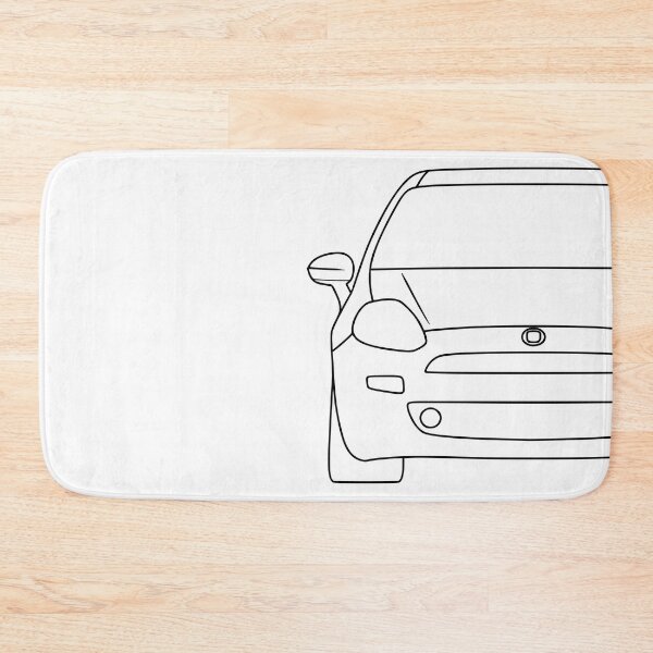 Item preview, Fiat Punto Grande Punto Facelift black lines designed and sold by EdimDesign.