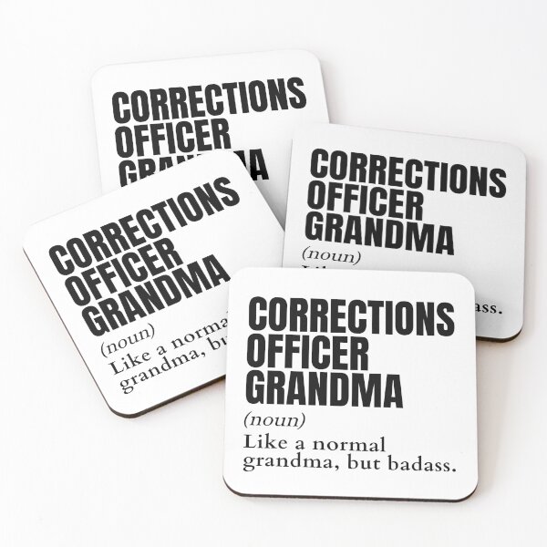Item preview, Funny Badass Corrections Officer Grandma Definition designed and sold by EndlessFreedom.