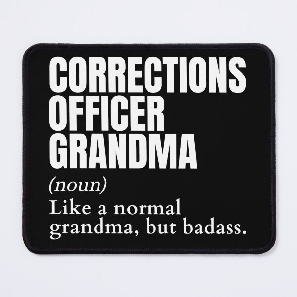 Item preview, Funny Badass Corrections Officer Grandma Definition designed and sold by EndlessFreedom.