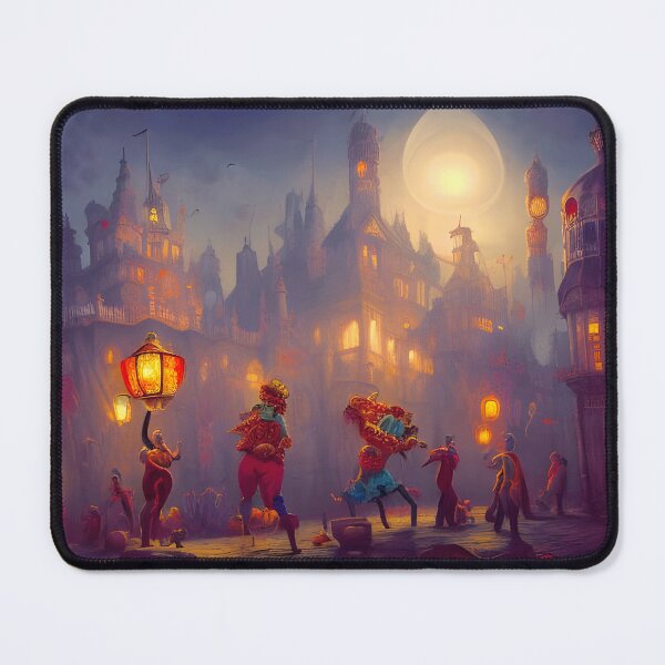 Item preview, Grotesque Clowns in a Medieval Town 2 designed and sold by Fractal Journeys, etc. .