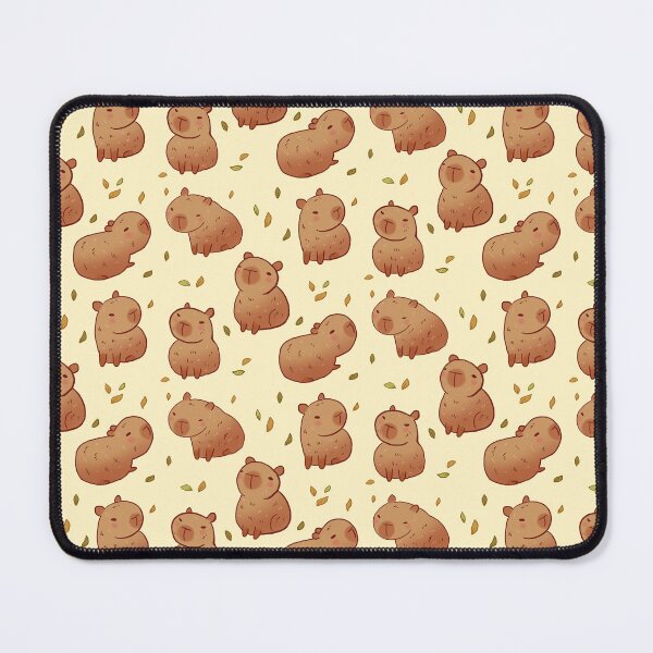 Item preview, Capybara illustration pattern  designed and sold by Mayarart.