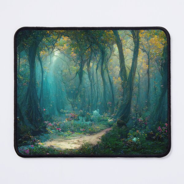 Item preview, Enchanted Forest Art Print designed and sold by CoyoteStudio.