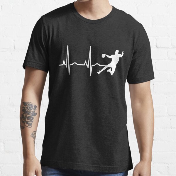 Item preview, Handball Heartbeat Funny Handball Men Women and Boys designed and sold by BouRam25.