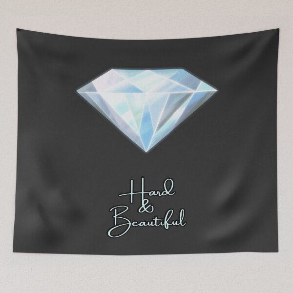 Item preview, Cool gift for her Diamond with text  designed and sold by AEROSPACE-IND.