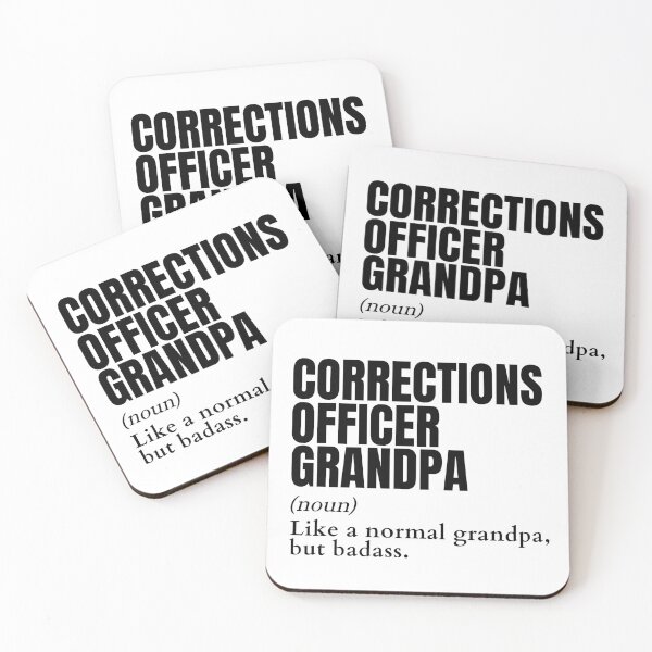 Item preview, Funny Badass Corrections Officer Grandpa Definition designed and sold by EndlessFreedom.