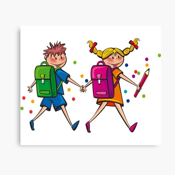 Item preview, Kids Students Back To School Boy Girl Children designed and sold by Dew  Drop.