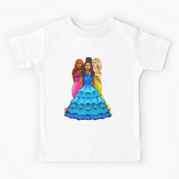 The best Gifts for black girls 2022 Three princesses ! beautiful black and  white girl princesses Sticker for Sale by Artonmytee