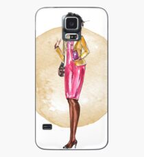 Boss Lady (Goldkreis) Hülle & Skin für Samsung Galaxy