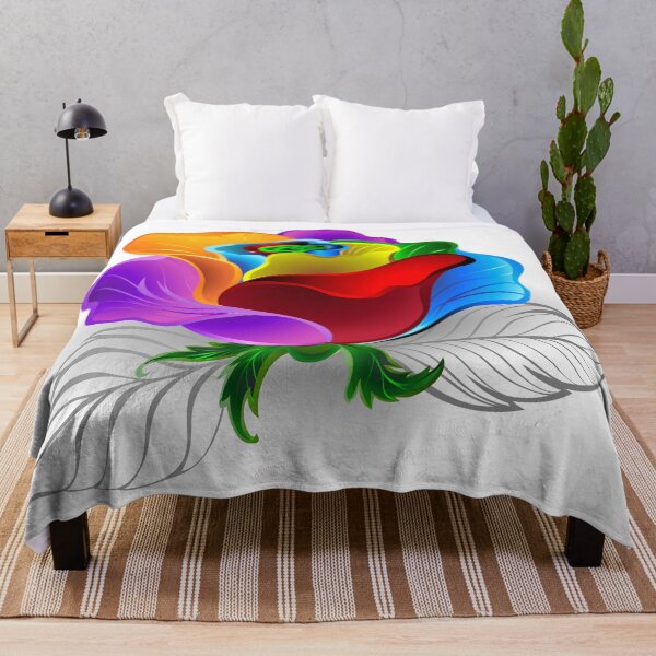 Item preview, Rainbow rose bud ( Rainbow roses ) designed and sold by Blackmoon9.