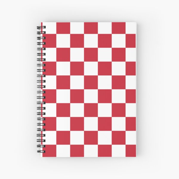 Item preview, Red and white checkerboard print designed and sold by LittleBettyMakes.