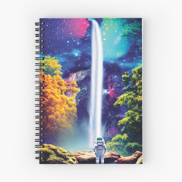 Item preview, astronauta en hermoso espacio designed and sold by BrightC.