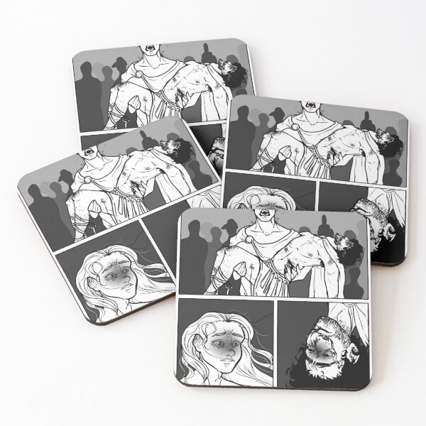 Item preview, patroclus' death designed and sold by zestako.