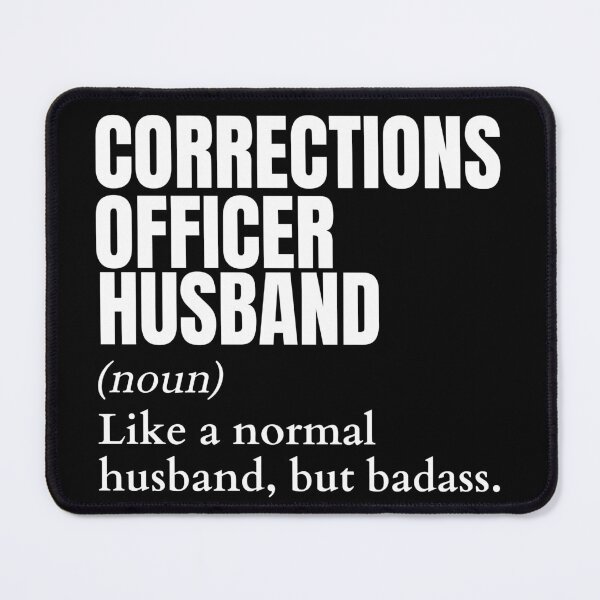 Item preview, Funny Badass Corrections Officer Husband Definition designed and sold by EndlessFreedom.
