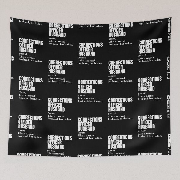 Item preview, Funny Badass Corrections Officer Husband Definition designed and sold by EndlessFreedom.