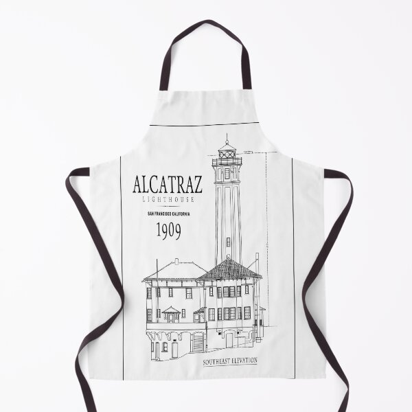 Item preview, Alcatraz Island Lighthouse Blueprint designed and sold by Daniel Hagerman.