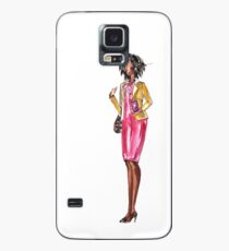 Boss Lady (leerer Hintergrund) Hülle & Skin für Samsung Galaxy
