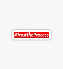 #TrustTheProcess Design Sticker
