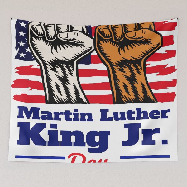 Item preview, Martin Luther king Jr day  designed and sold by The Happiness Market .