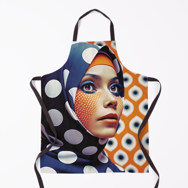 Item preview, Girl in a scarf-hijab with make up watching designed and sold by osssoconcept.
