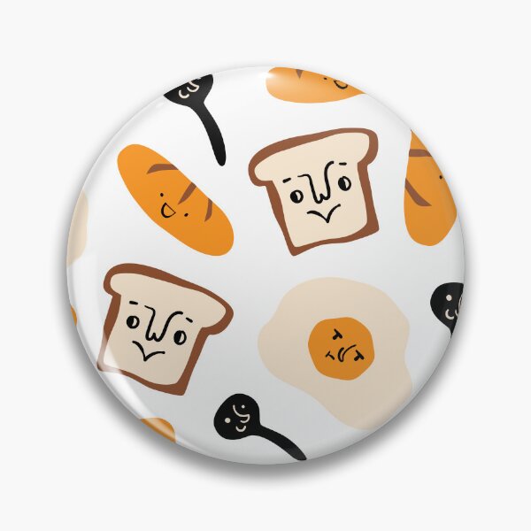 Item preview, Breakfast Food Seamless Pattern designed and sold by ItsBubbleTea.