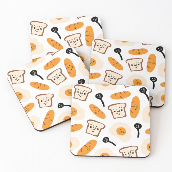 Item preview, Breakfast Food Seamless Pattern designed and sold by ItsBubbleTea.