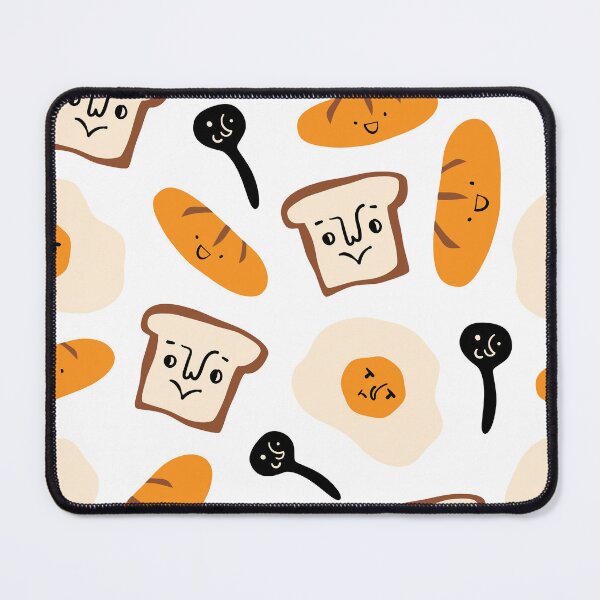 Item preview, Breakfast Food Seamless Pattern designed and sold by ItsBubbleTea.