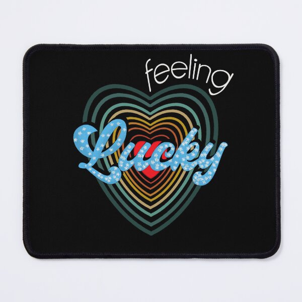 Item preview, Valentines Feeling Lucky retro rainbow heart designed and sold by Pchra-store.
