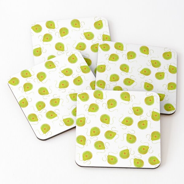 Item preview, Chlamydomonas Algae Microbiology Print designed and sold by ModelOrganism.