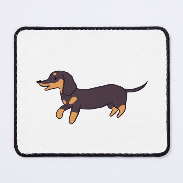 Item preview, Cute dachshund dog cartoon illustration - sausage dog designed and sold by Yarafantasyart.