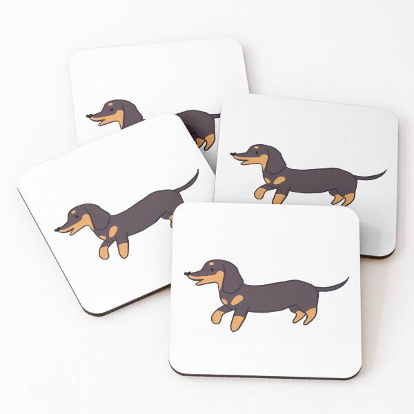 Item preview, Cute dachshund dog cartoon illustration - sausage dog  designed and sold by Yarafantasyart.