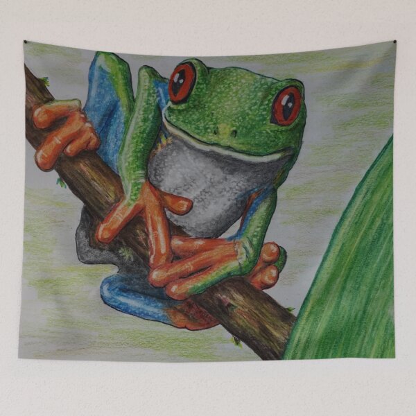 Item preview, Red Eye Tree Frog designed and sold by Lance Nakamura.
