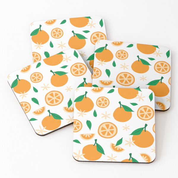 Item preview, Orange Seamless Pattern designed and sold by ItsBubbleTea.