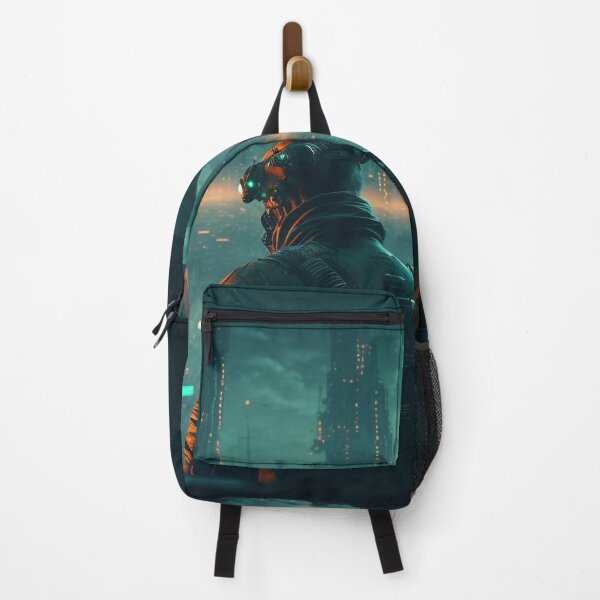 Item preview, Cyberpunk City View designed and sold by AICreateWorlds.