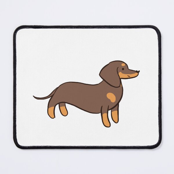 Item preview, Cute dachshund dog illustration - sausage dog designed and sold by Yarafantasyart.