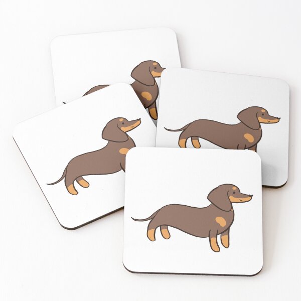 Item preview, Cute dachshund dog illustration - sausage dog  designed and sold by Yarafantasyart.