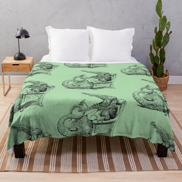 Item preview, Vintage Crocodile at the Dentist designed and sold by GazCoDesign.