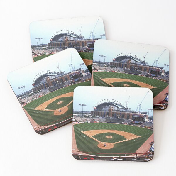 Item preview, County Stadium Milwaukee, Old Baseball Stadiums, Old Ballparks, Milwaukee Baseball Stadium designed and sold by Nostrathomas66.