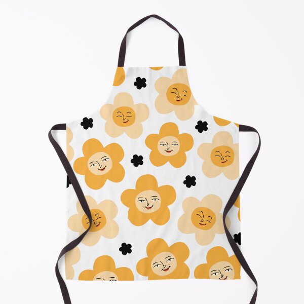 Item preview, sunflower with faces Seamless Pattern designed and sold by ItsBubbleTea.