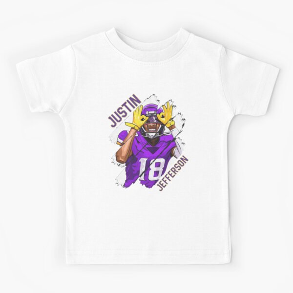 Justin Jefferson Baby Clothes, Minnesota Football Kids Baby Onesie