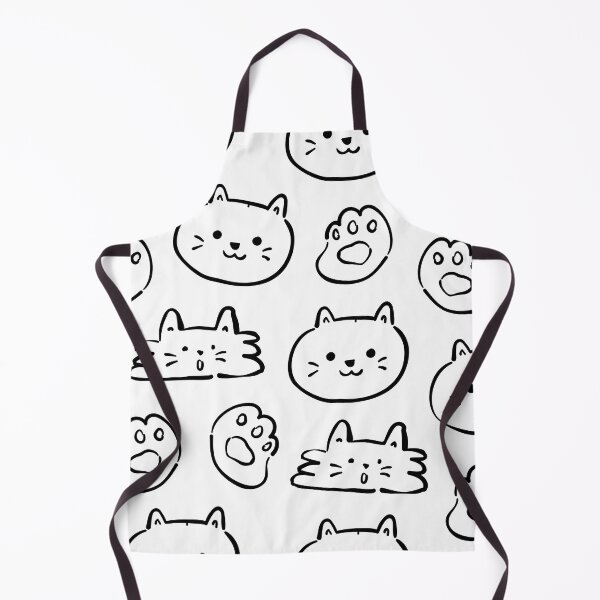 Item preview, Kitty Seamless Pattern designed and sold by ItsBubbleTea.