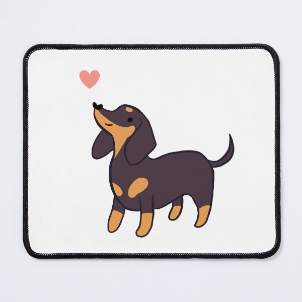Item preview, Cute dachshund dog - cartoon sausage dog designed and sold by Yarafantasyart.